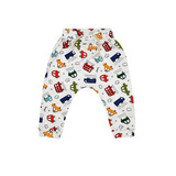 Pantaloni bebelusi, BabyCloud, Bumbac, Multicolor, 12 luni