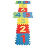 Covor puzzle cu cifre pentru copii Pilsan Educational Polyethylene Play Mat